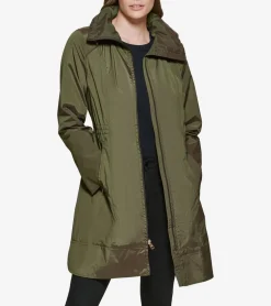 Cole Haan Rain Jackets|Outerwear*Women's Packable Travel Rain Jacket Olive