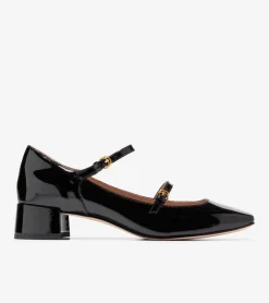 Cole Haan Dress Shoes|Heels & Pumps*Women's Paxton Mary Jane Pumps BlackPatentLeather