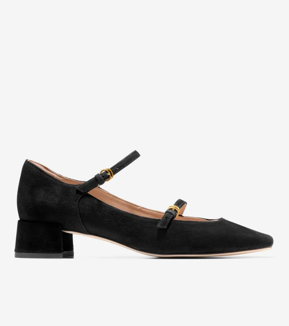 Cole Haan Dress Shoes|Heels & Pumps*Women's Paxton Mary Jane Pumps BlackSuede