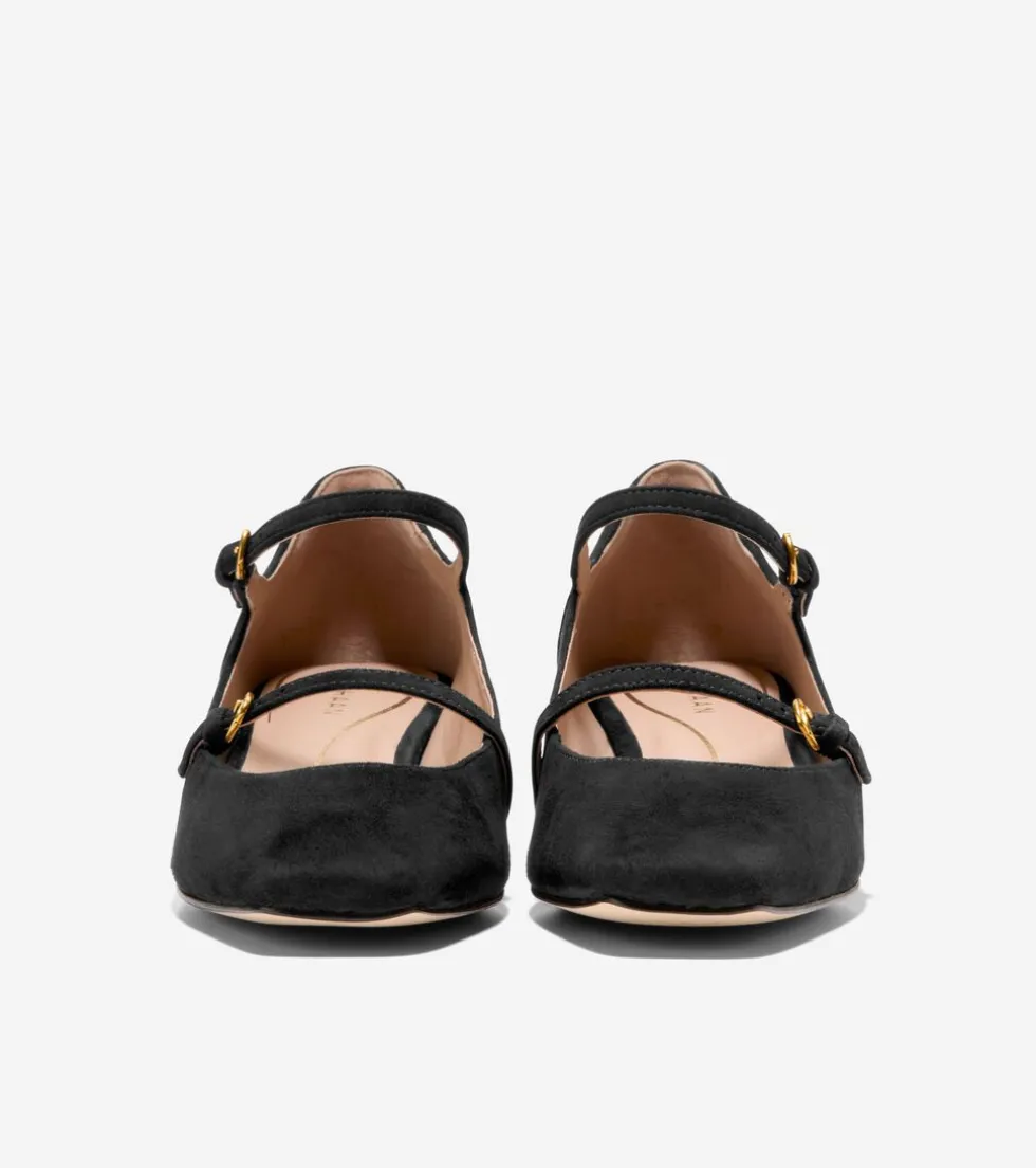 Cole Haan Dress Shoes|Heels & Pumps*Women's Paxton Mary Jane Pumps BlackSuede