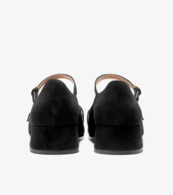 Cole Haan Dress Shoes|Heels & Pumps*Women's Paxton Mary Jane Pumps BlackSuede