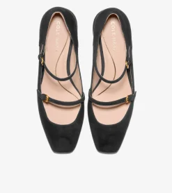 Cole Haan Dress Shoes|Heels & Pumps*Women's Paxton Mary Jane Pumps BlackSuede