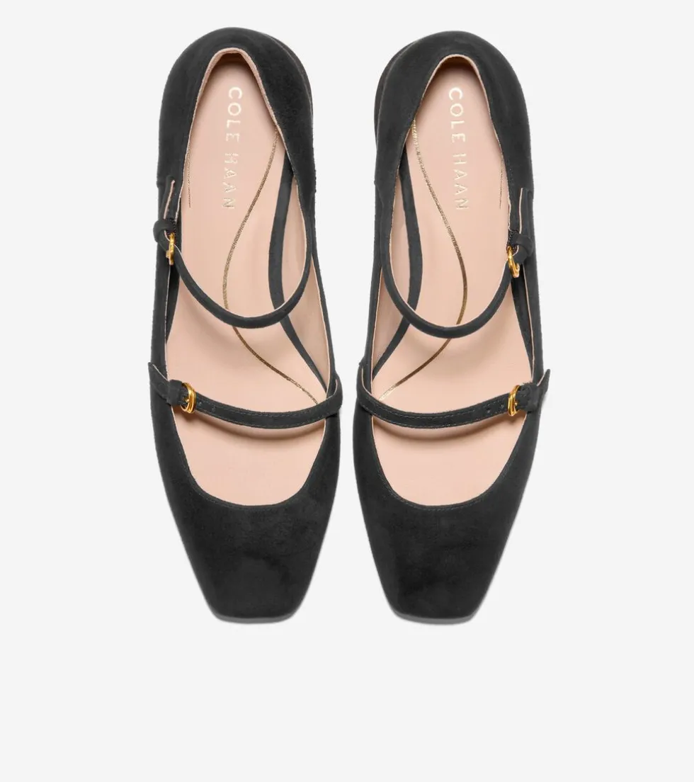 Cole Haan Dress Shoes|Heels & Pumps*Women's Paxton Mary Jane Pumps BlackSuede