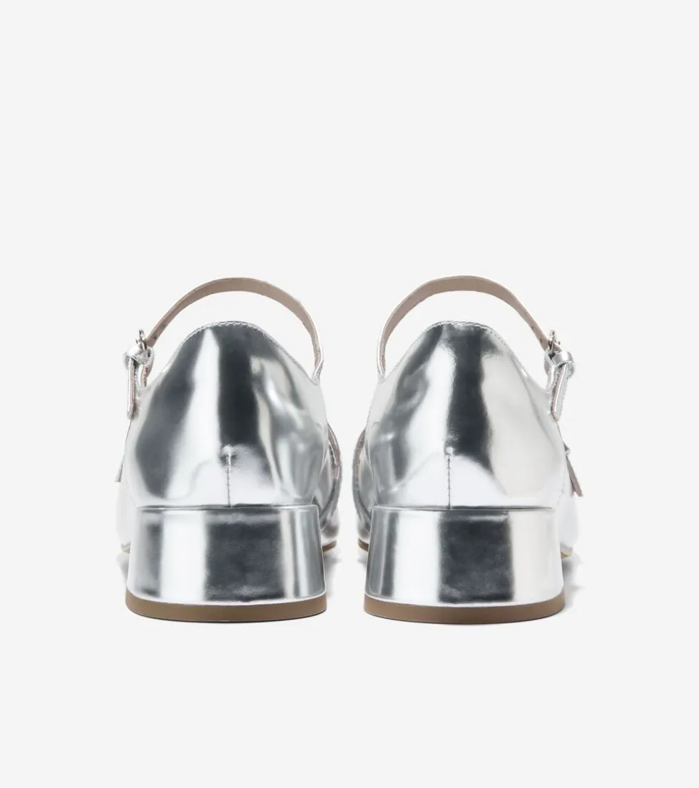 Cole Haan Dress Shoes|Heels & Pumps*Women's Paxton Mary Jane Pumps SilverSpecchio