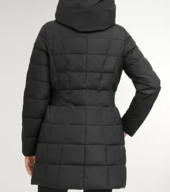 Cole Haan Puffer Jackets|Outerwear*Women's 32" Signature Hooded Taffeta Down Coat Black