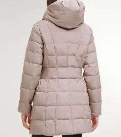 Cole Haan Puffer Jackets|Outerwear*Women's 32" Signature Hooded Taffeta Down Coat Cashew