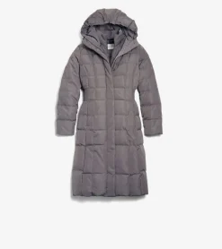 Cole Haan Puffer Jackets|Outerwear*Women's 40" Signature Hooded Taffeta Down Coat Carbon