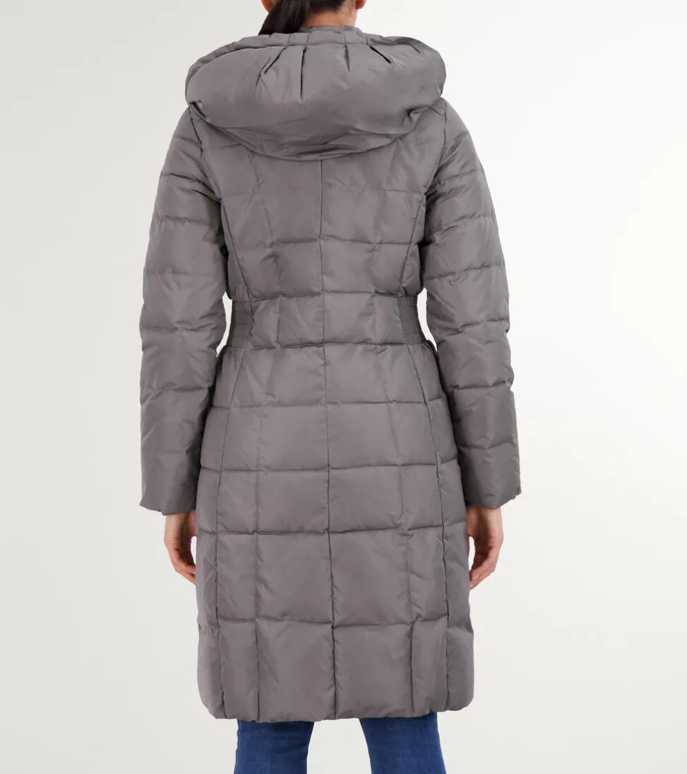 Cole Haan Puffer Jackets|Outerwear*Women's 40" Signature Hooded Taffeta Down Coat Carbon