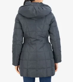Cole Haan Puffer Jackets|Outerwear*Women's 32" Taffeta Down Hooded Coat Graphite