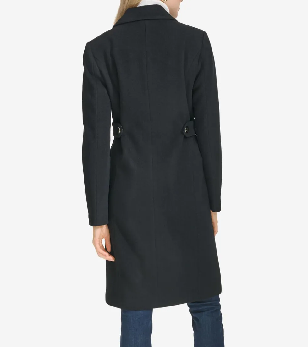 Cole Haan Wool Coats|Outerwear*Women's Slick Wool Coat Black