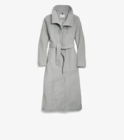 Cole Haan Wool Coats|Peacoats & Blazers*Women's Slick Wool Long Coat LightGrey