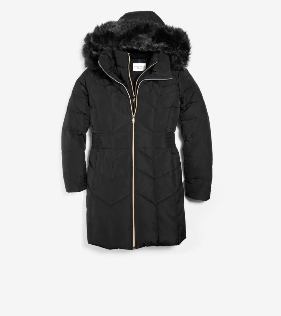 Cole Haan Puffer Jackets|Outerwear*Women's Taffeta Down Coat Black