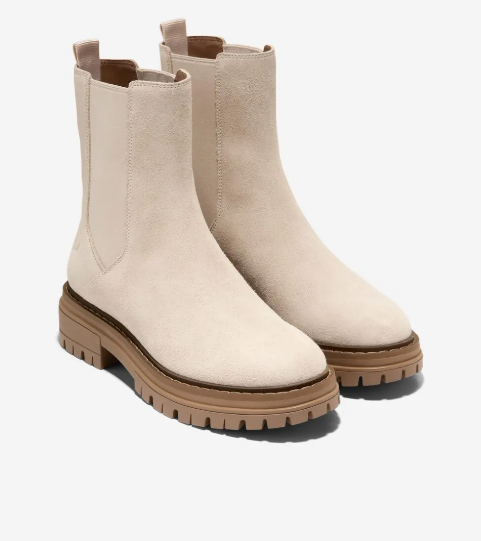 Cole Haan Boots*Women's Tahoe Featherfeel Chelsea Boots Sesame