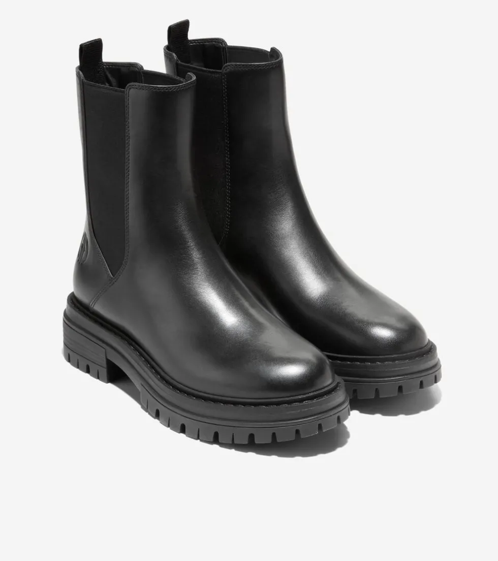 Cole Haan Boots*Women's Tahoe Featherfeel Chelsea Boots Black