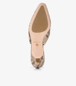 Cole Haan Dress Shoes|Heels & Pumps*Women's Tayla Kitten Heel Slingback Pumps 45MM SnakePrint