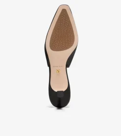 Cole Haan Dress Shoes|Heels & Pumps*Women's Tayla Kitten Heel Slingback Pumps 45MM BlackNappa