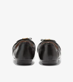 Cole Haan Flats & Ballets*Women's Tova Bow Ballet Black