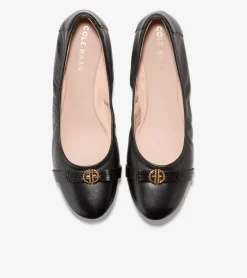 Cole Haan Flats & Ballets*Women's Tova Bow Ballet Black