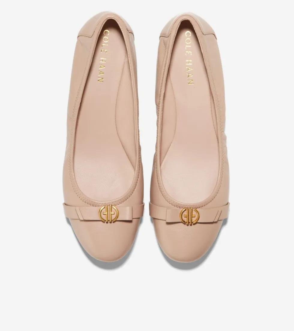 Cole Haan Flats & Ballets*Women's Tova Bow Ballet Brush