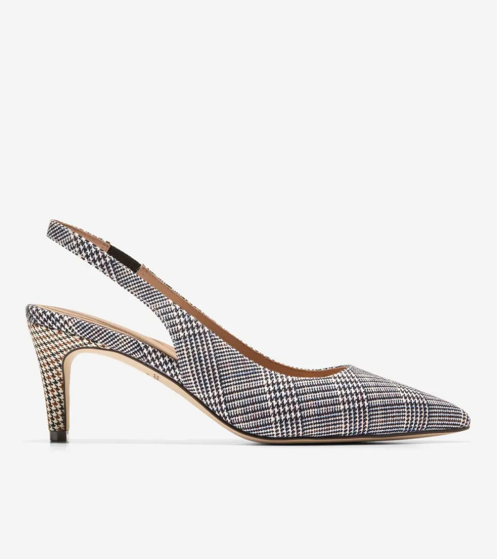 Cole Haan Dress Shoes|Heels & Pumps*Women's Vandam Slingback Pumps MiniPlaid