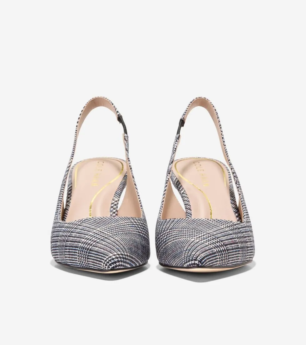 Cole Haan Dress Shoes|Heels & Pumps*Women's Vandam Slingback Pumps MiniPlaid