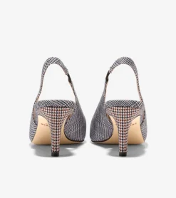 Cole Haan Dress Shoes|Heels & Pumps*Women's Vandam Slingback Pumps MiniPlaid