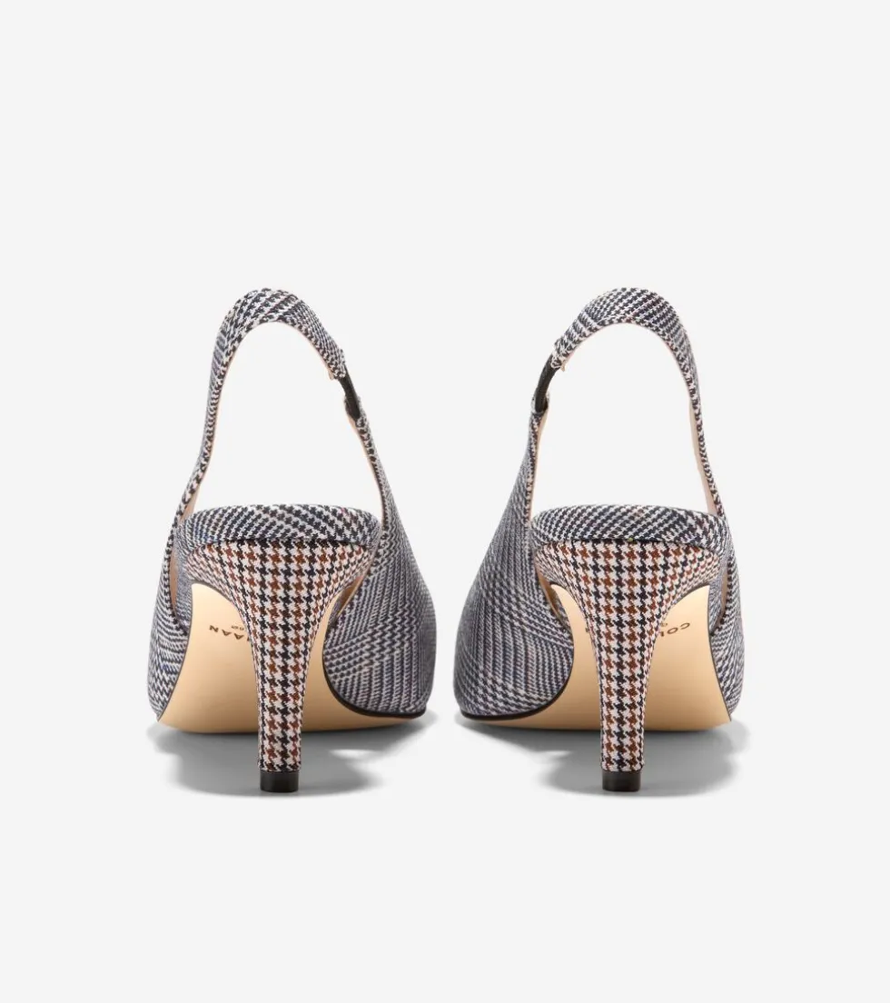 Cole Haan Dress Shoes|Heels & Pumps*Women's Vandam Slingback Pumps MiniPlaid
