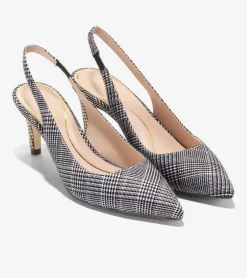 Cole Haan Dress Shoes|Heels & Pumps*Women's Vandam Slingback Pumps MiniPlaid