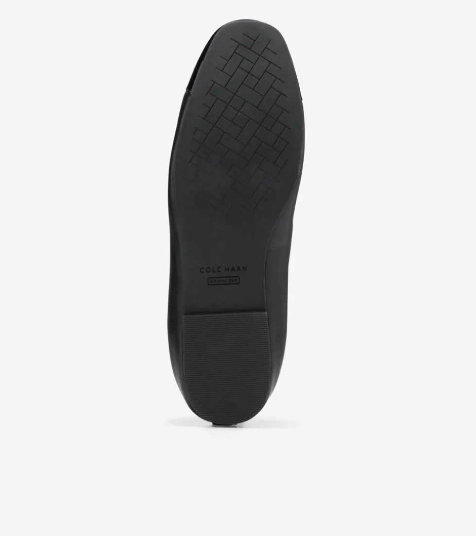 Cole Haan Flats & Ballets*Women's Yvette Mary Jane Ballet Flats Black