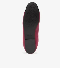 Cole Haan Flats & Ballets*Women's Yvette Mary Jane Ballet Flats BlackCherry-Black