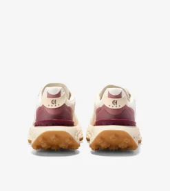 Cole Haan Running Shoes|Sneakers*Women's 5.ZERØGRAND All-Terrain Running Shoes Ivory-Cabernet-AlabasterGleam