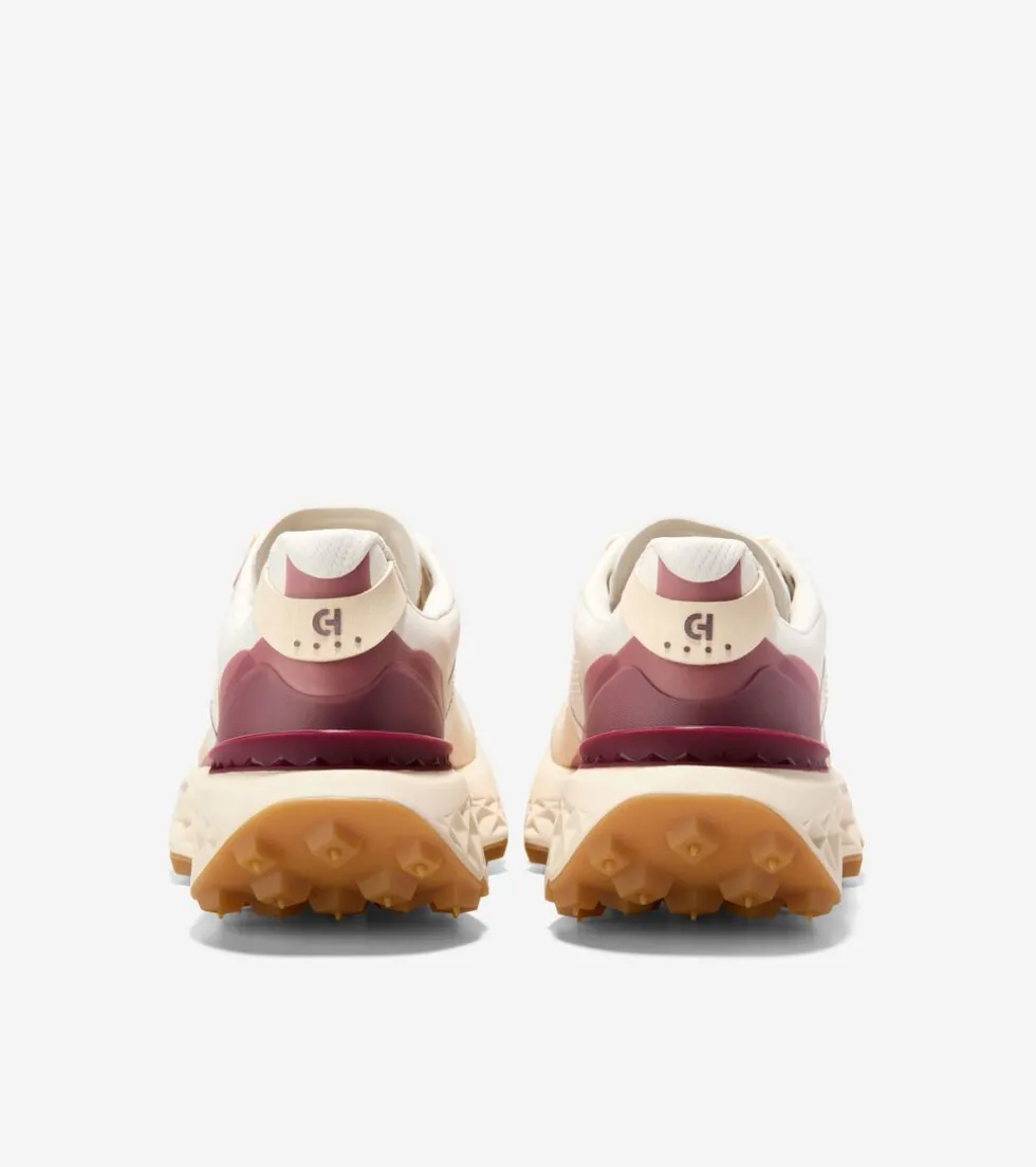 Cole Haan Running Shoes|Sneakers*Women's 5.ZERØGRAND All-Terrain Running Shoes Ivory-Cabernet-AlabasterGleam