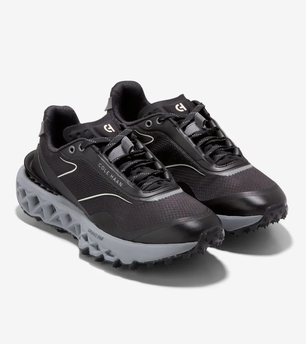 Cole Haan Running Shoes|Sneakers*Women's 5.ZERØGRAND All-Terrain Running Shoes Black-HintOfMint-QuietShade