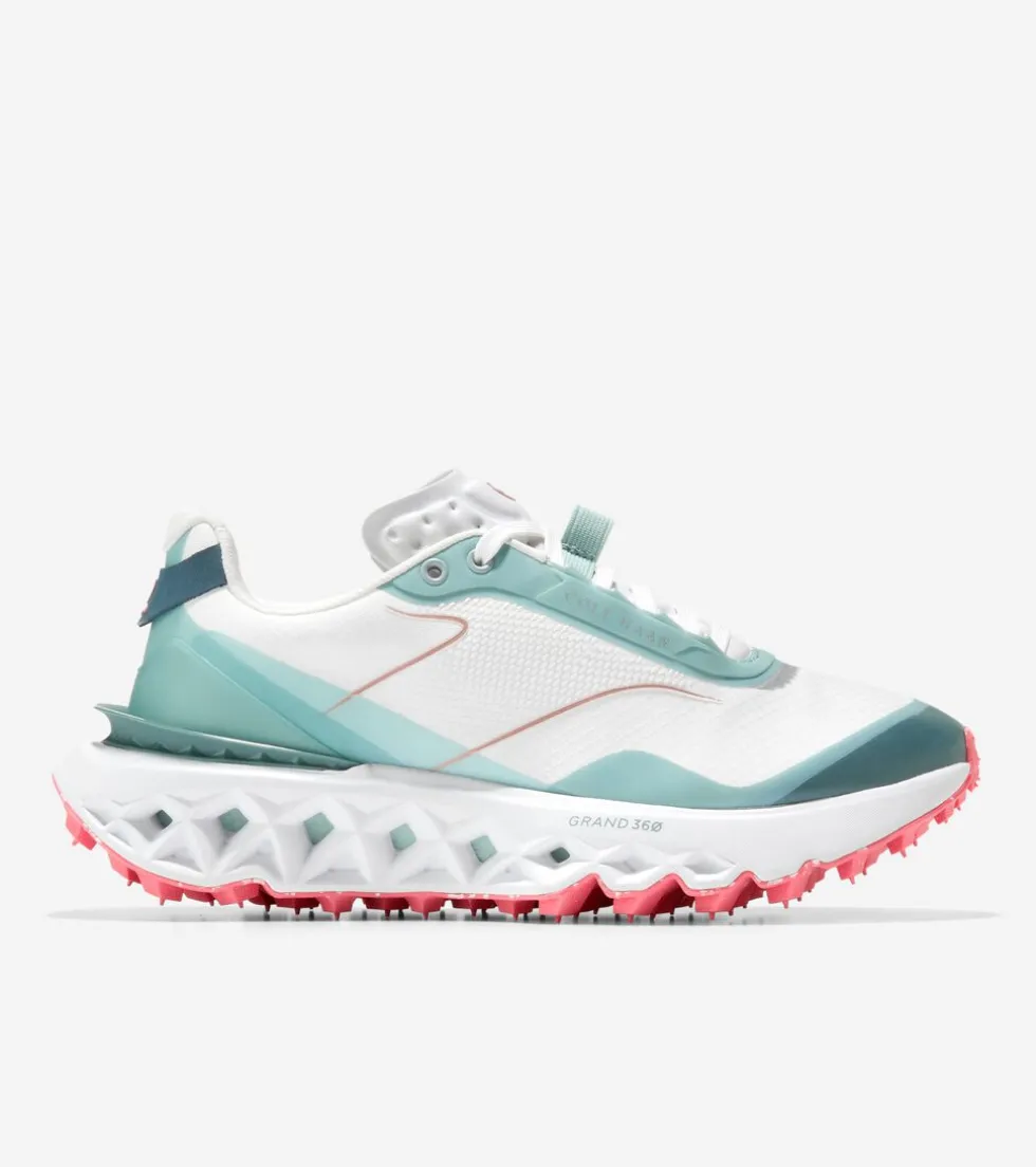 Cole Haan Running Shoes|Sneakers*Women's 5.ZERØGRAND All-Terrain Running Shoes OpticWhite-Ether-SugarCoral
