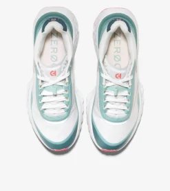 Cole Haan Running Shoes|Sneakers*Women's 5.ZERØGRAND All-Terrain Running Shoes OpticWhite-Ether-SugarCoral