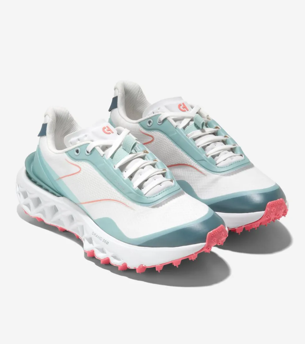 Cole Haan Running Shoes|Sneakers*Women's 5.ZERØGRAND All-Terrain Running Shoes OpticWhite-Ether-SugarCoral