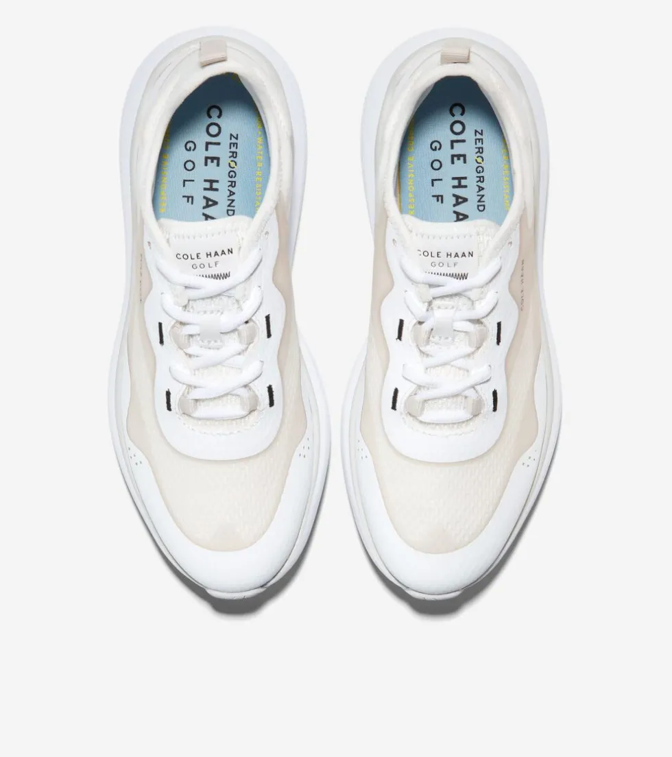 Cole Haan Golf Shoes*Women's ZERØGRAND Fairway Golf Shoe OpticWhite-NimbusCloud