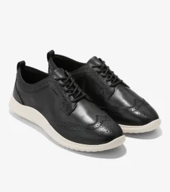 Cole Haan Oxfords*Women's ZER&Oslash;GRAND Meritt Wingtip Oxfords Black
