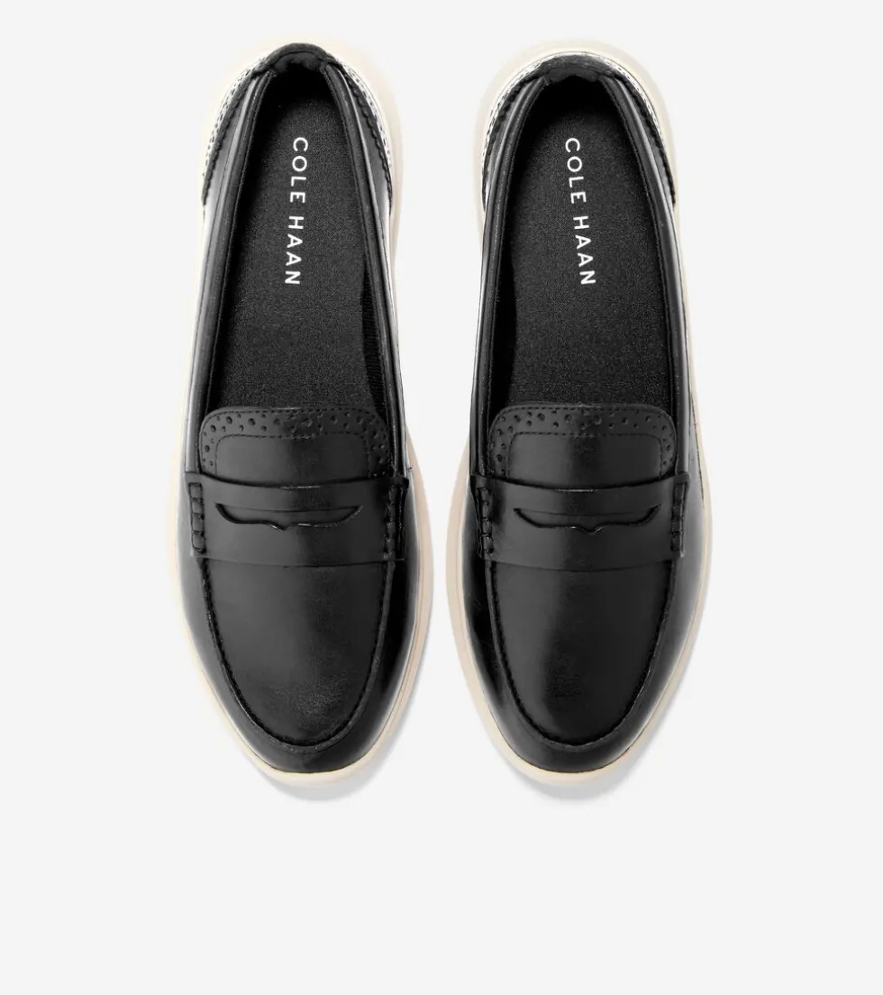 Cole Haan Loafers & Drivers*Women's ZERØGRAND Meritt Loafers Black-Ivory