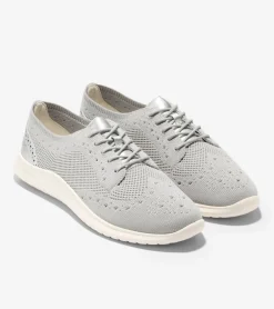 Cole Haan Oxfords*Women's ZER&Oslash;GRAND Meritt Stitchlite&trade; Oxfords Silver