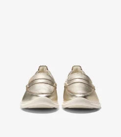 Cole Haan Loafers & Drivers*Women's ZER&Oslash;GRAND Meritt Loafers SoftGold-Ivory