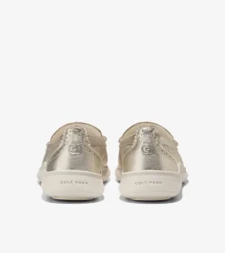 Cole Haan Loafers & Drivers*Women's ZERØGRAND Meritt Loafers SoftGold-Ivory