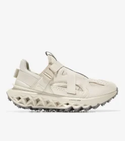 Cole Haan Running Shoes|Sneakers*Women's 5.ZER&Oslash;GRAND Monk Strap Running Shoe SilverBirch-CitySkyline