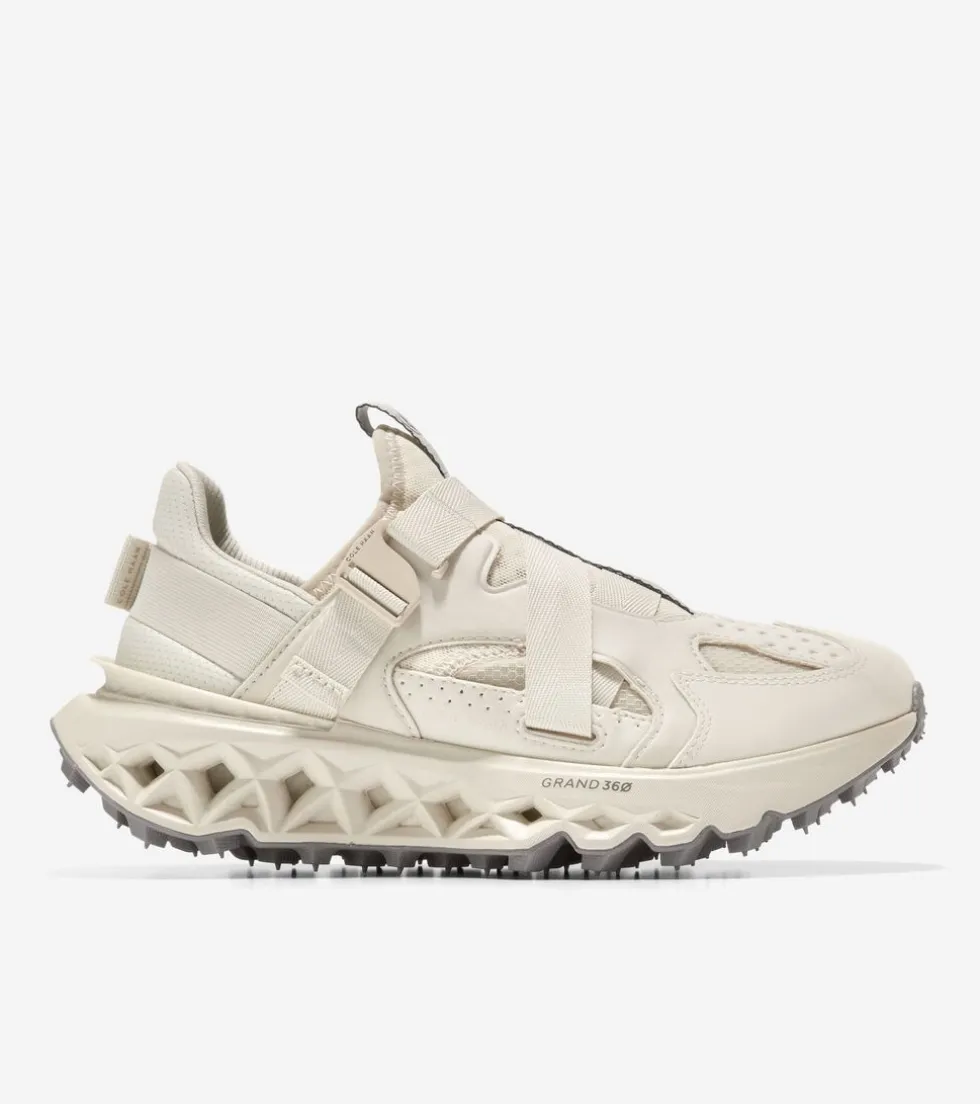 Cole Haan Running Shoes|Sneakers*Women's 5.ZERØGRAND Monk Strap Running Shoe SilverBirch-CitySkyline