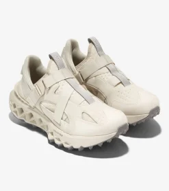 Cole Haan Running Shoes|Sneakers*Women's 5.ZERØGRAND Monk Strap Running Shoe SilverBirch-CitySkyline