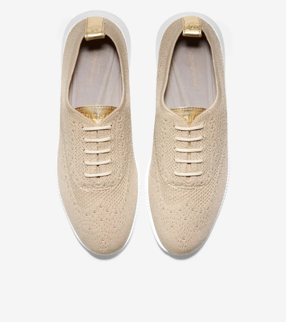 Cole Haan Oxfords*Women's 2.ZERØGRAND Stitchlite™ Wingtip Oxfords RyeStitchlite™-OpticWhite