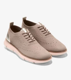 Cole Haan Oxfords*Women's 4.ZERØGRAND Stitchlite™ Oxfords IrishCoffee-Gold