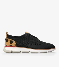 Cole Haan Oxfords*Women's 4.ZER&Oslash;GRAND Stitchlite&trade; Oxfords BlackStitchlite&trade;-JaguarHaircalf