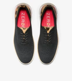 Cole Haan Oxfords*Women's 4.ZERØGRAND Stitchlite™ Oxfords BlackStitchlite™-JaguarHaircalf